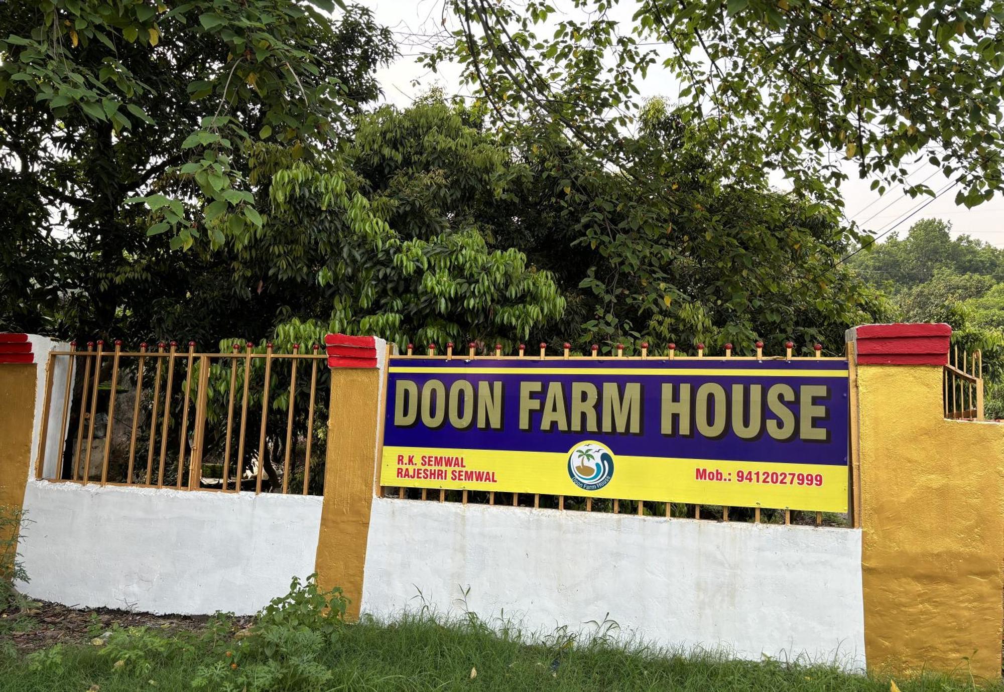 Doon Resort & Farmhouse Stay Dehradun Eksteriør billede